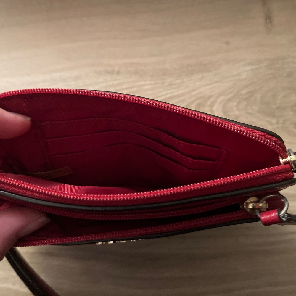 Coach Wristlet - Red, Excellent Condition - Picture 3 of 4